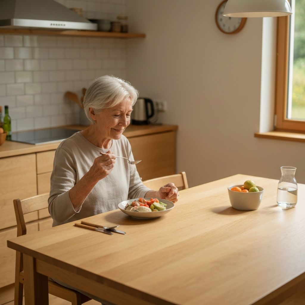 Comfortable eating experience